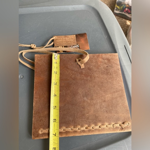 Leather Bound Journal Writing Notebook Handmade in Honduras by Lazurus Artisan - Picture 7 of 9